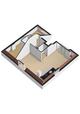 Floor plan - Kleine Berg, 5611 JV Eindhoven 